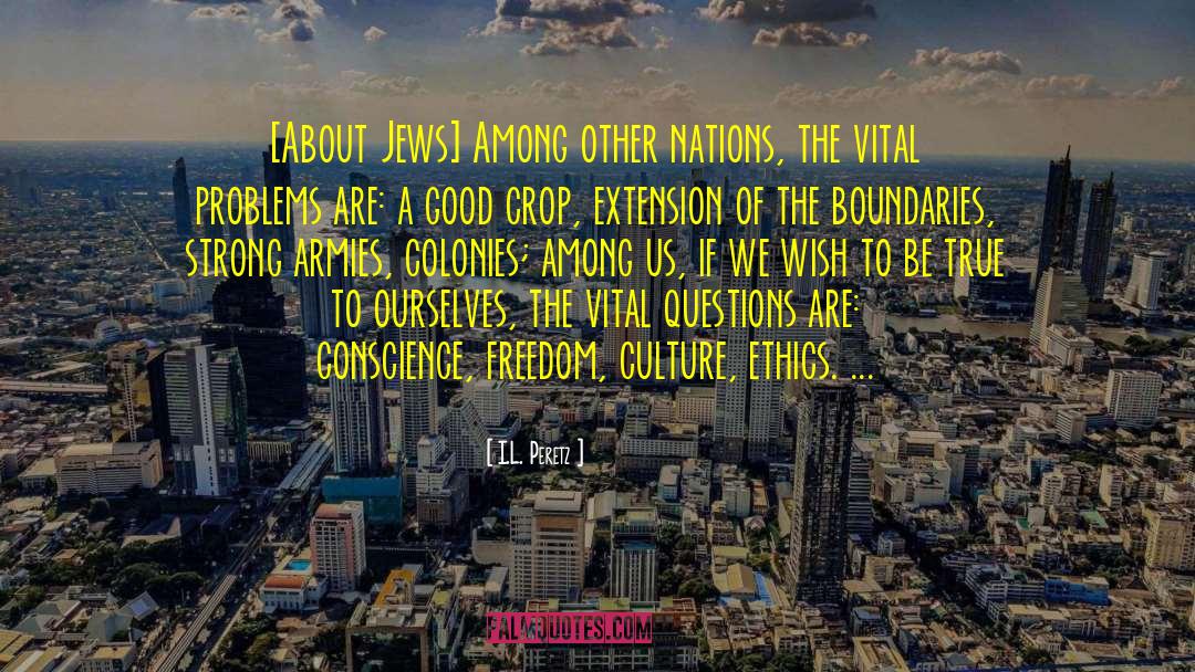 Khazar Jews quotes by I.L. Peretz