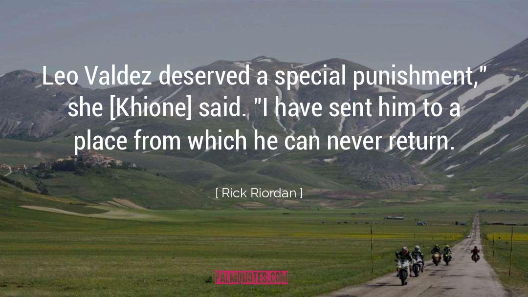 Khione quotes by Rick Riordan