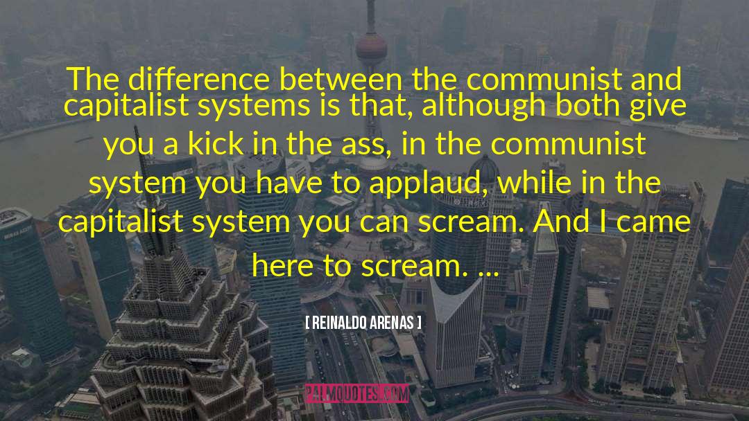 Kick In quotes by Reinaldo Arenas