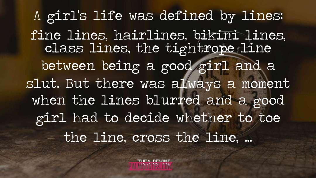 Kickass Girls quotes by Thea Devine