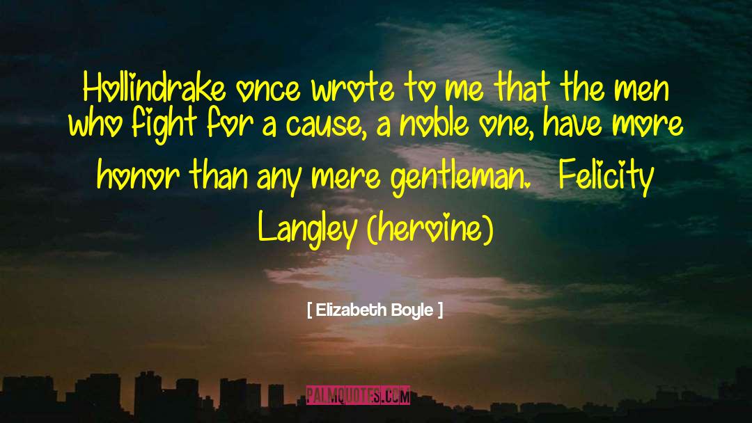 Kickass Heroine quotes by Elizabeth Boyle