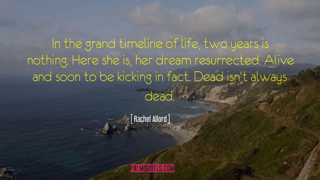 Kicking quotes by Rachel Allord