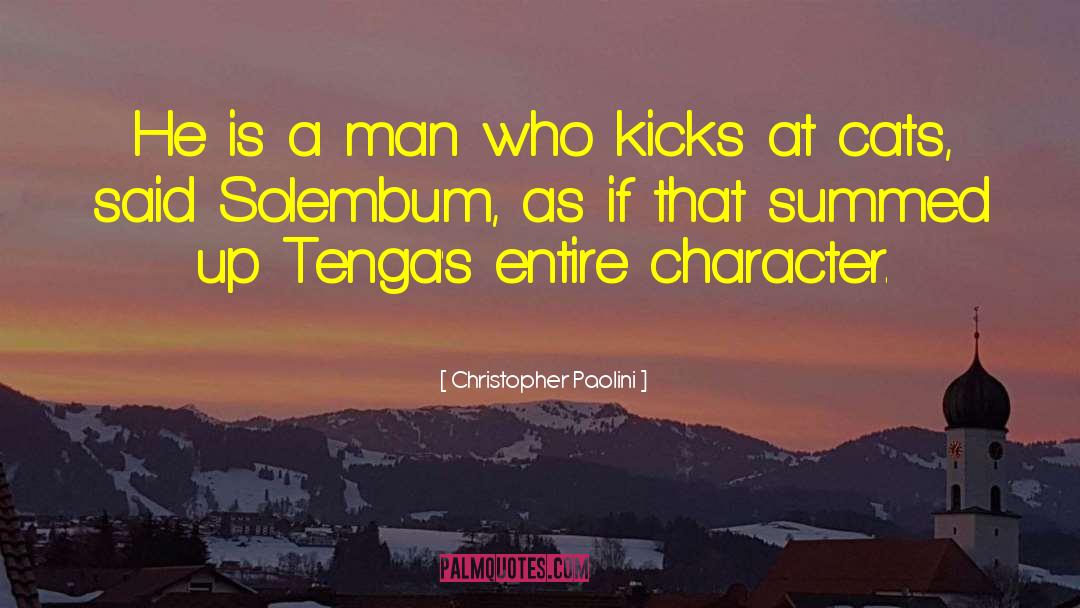 Kicks quotes by Christopher Paolini