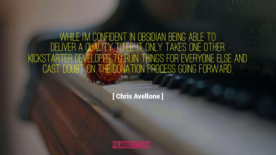 Kickstarter quotes by Chris Avellone