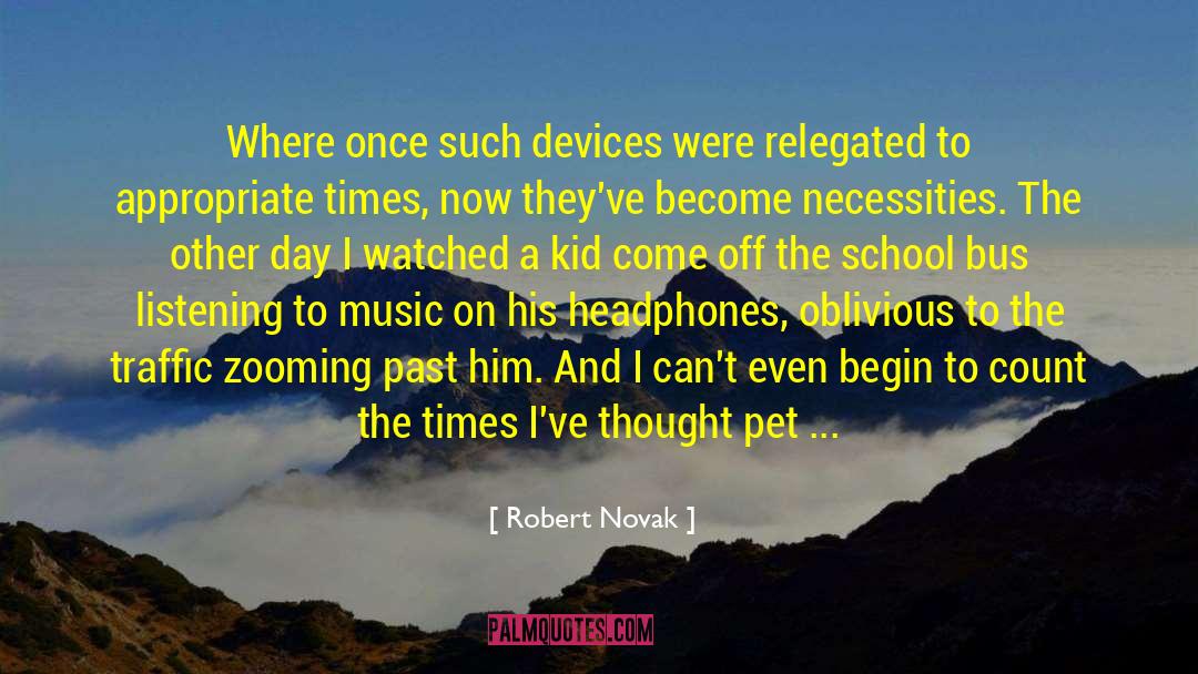 Kid And Dog quotes by Robert Novak