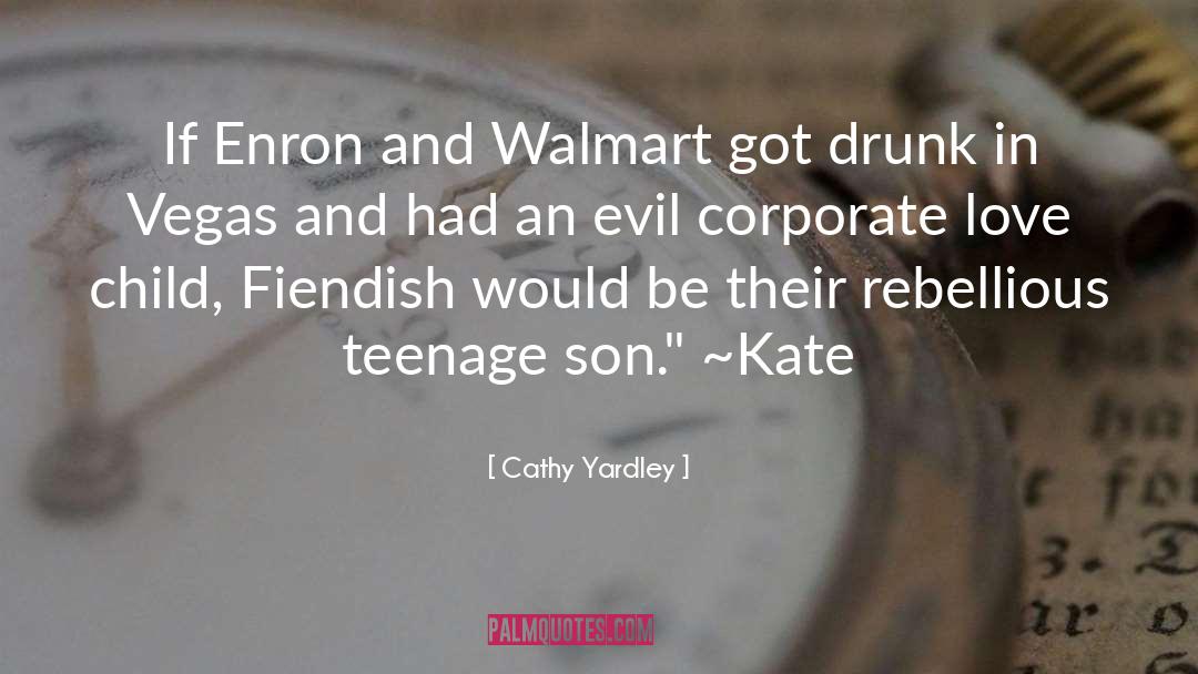 Kid Child Rebellious quotes by Cathy Yardley