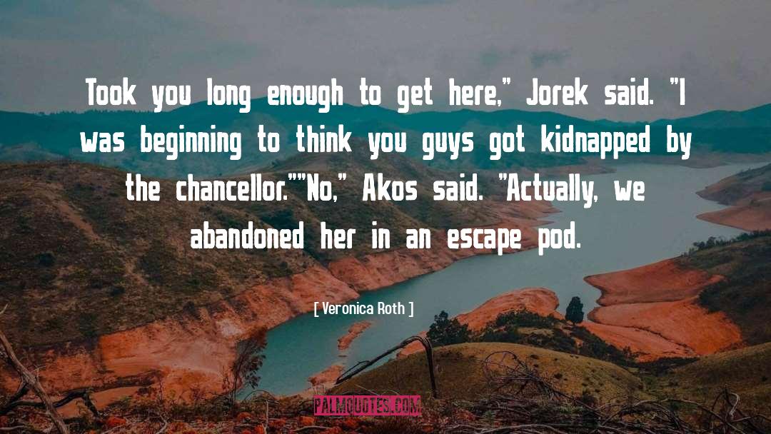Kidnapped quotes by Veronica Roth