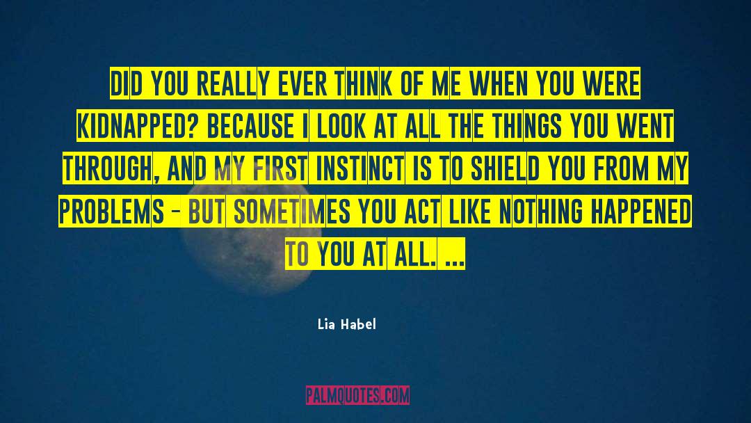 Kidnapped quotes by Lia Habel