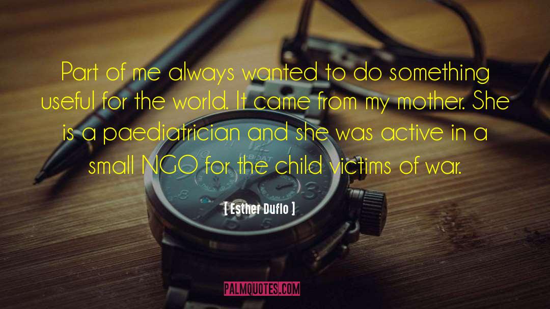 Kidnapped Wanted quotes by Esther Duflo