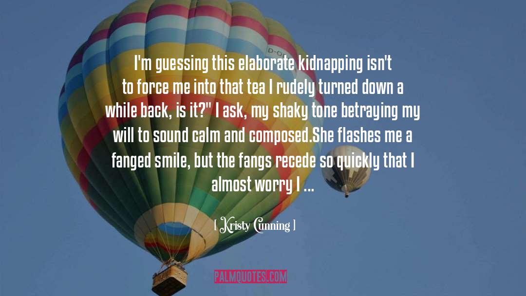 Kidnapping quotes by Kristy Cunning