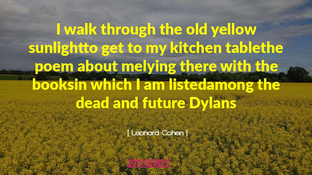 Kids Books quotes by Leonard Cohen