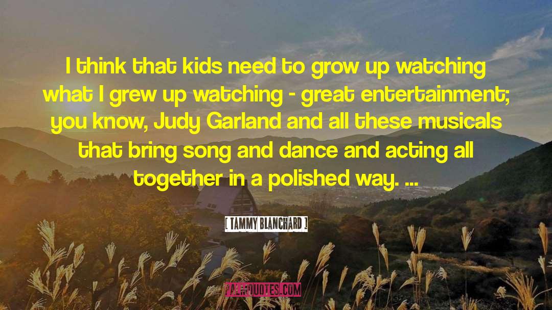 Kids Dance quotes by Tammy Blanchard
