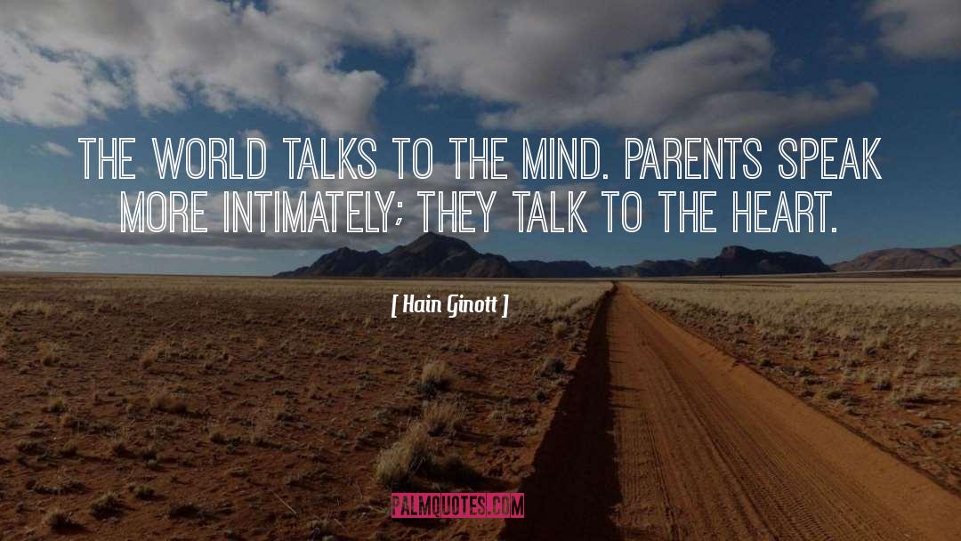 Kids Love quotes by Hain Ginott