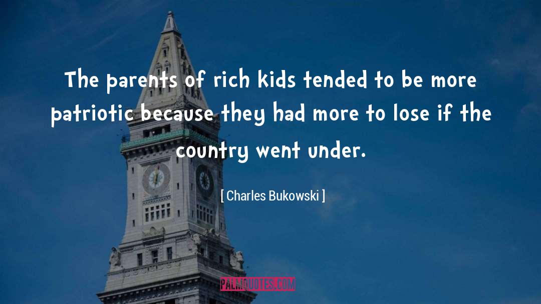 Kids quotes by Charles Bukowski