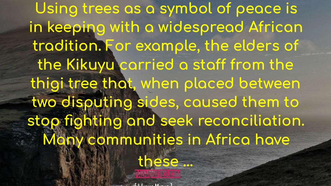 Kikuyu quotes by Wangari Maathai