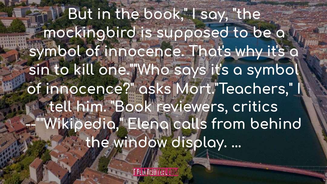 Kill A Mockingbird Novel quotes by Paul Acampora