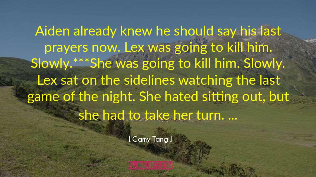 Kill For Fun quotes by Camy Tang