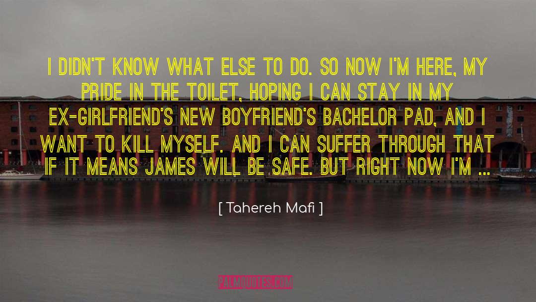 Kill Myself quotes by Tahereh Mafi