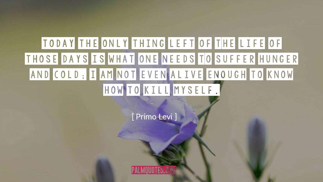 Kill Myself quotes by Primo Levi
