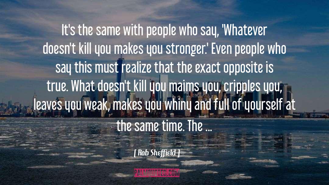 Kill The Dreams quotes by Rob Sheffield