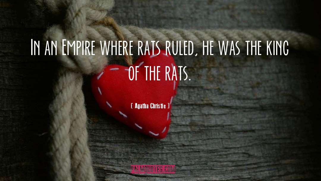Killer Of Rats quotes by Agatha Christie