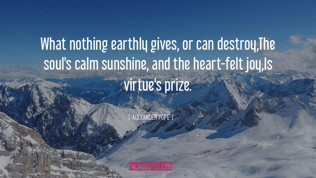 Killing Calm quotes by Alexander Pope