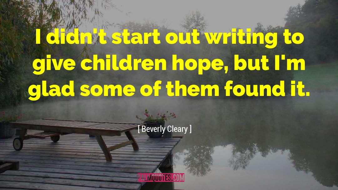 Killing Children quotes by Beverly Cleary