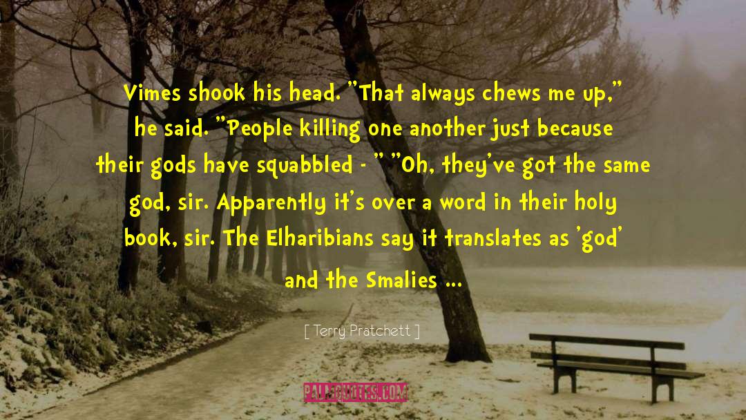 Killing Cops quotes by Terry Pratchett