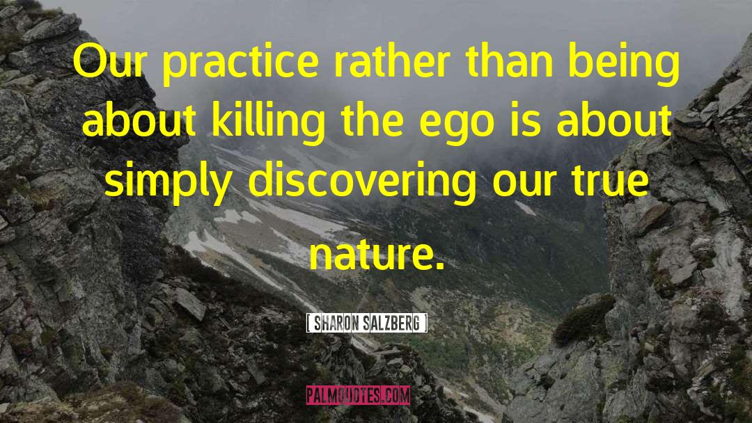 Killing Cops quotes by Sharon Salzberg