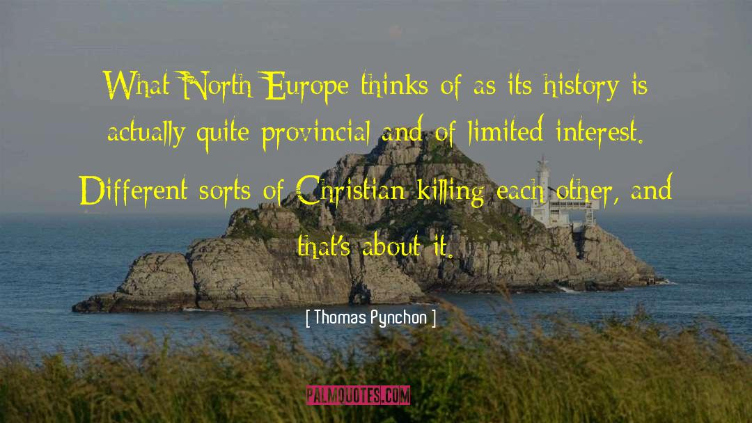 Killing Each Other quotes by Thomas Pynchon