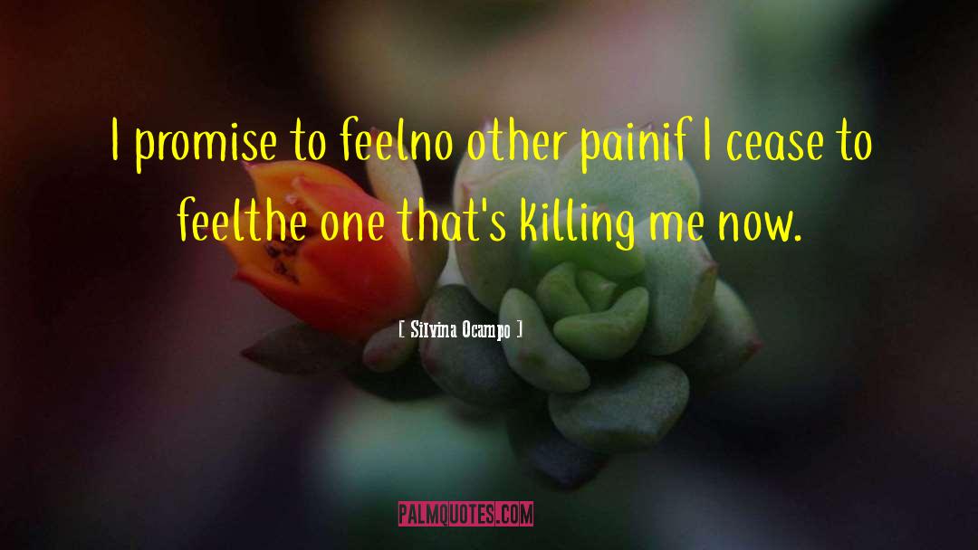 Killing Me quotes by Silvina Ocampo