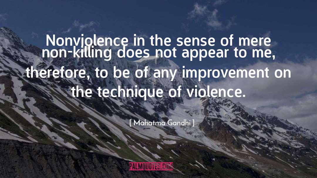 Killing Myself quotes by Mahatma Gandhi