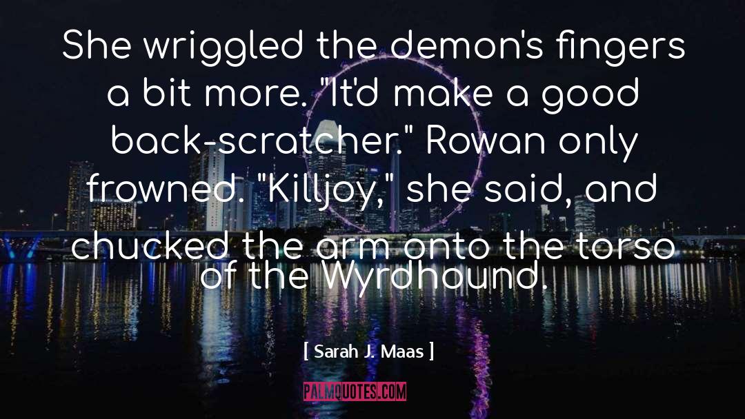 Killjoy quotes by Sarah J. Maas