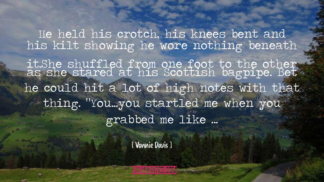 Kilt quotes by Vonnie Davis