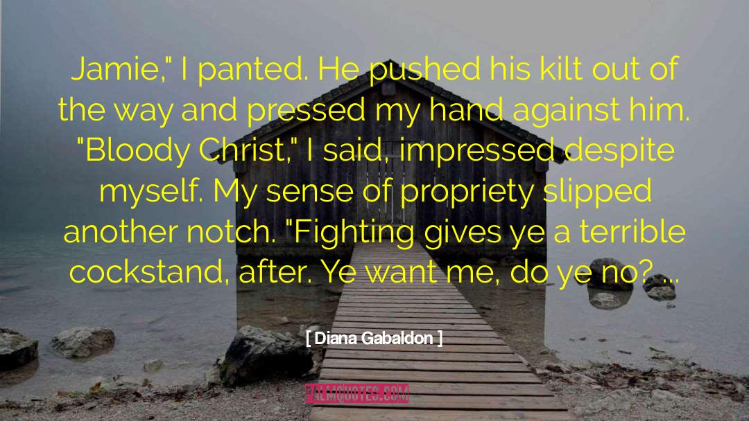 Kilt quotes by Diana Gabaldon