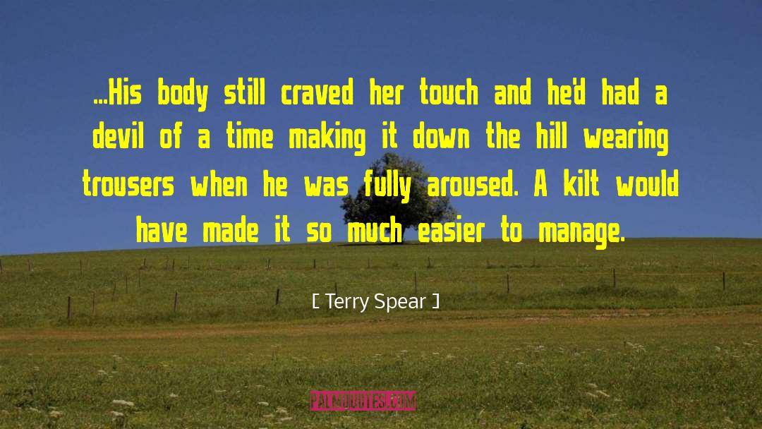 Kilt quotes by Terry Spear