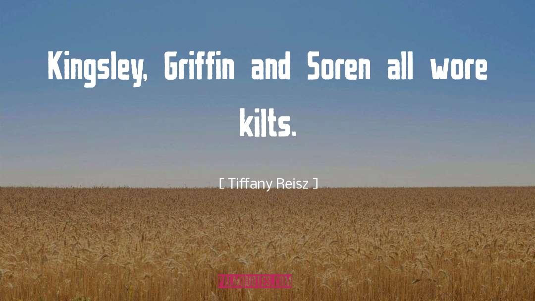 Kilts quotes by Tiffany Reisz