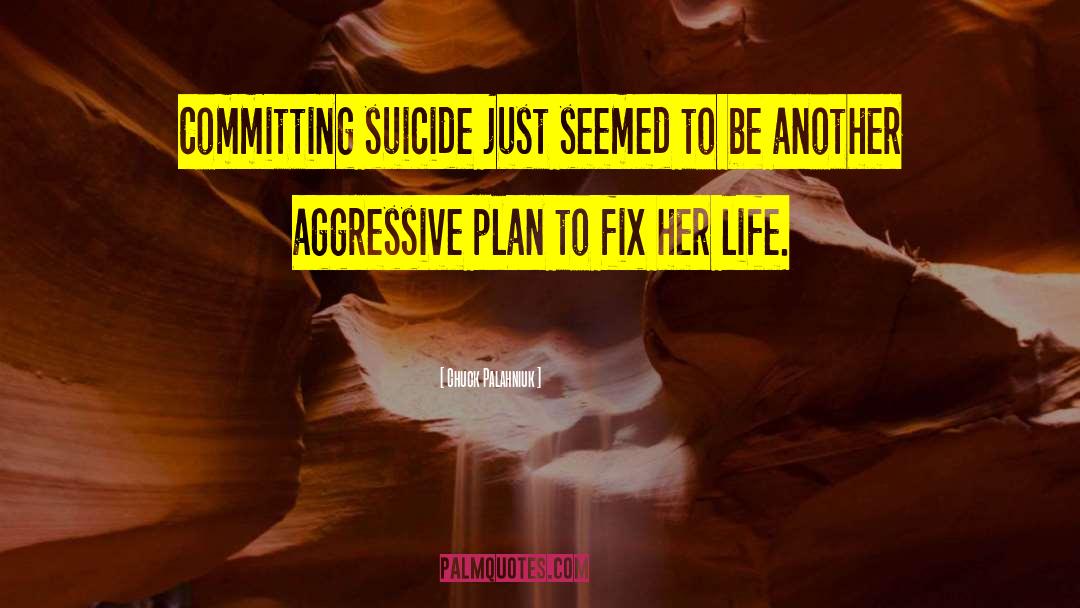 Kilzer Suicide quotes by Chuck Palahniuk