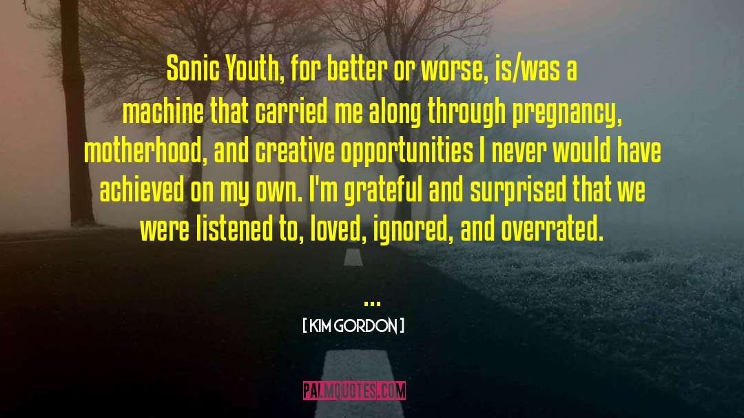 Kim Falconer quotes by Kim Gordon