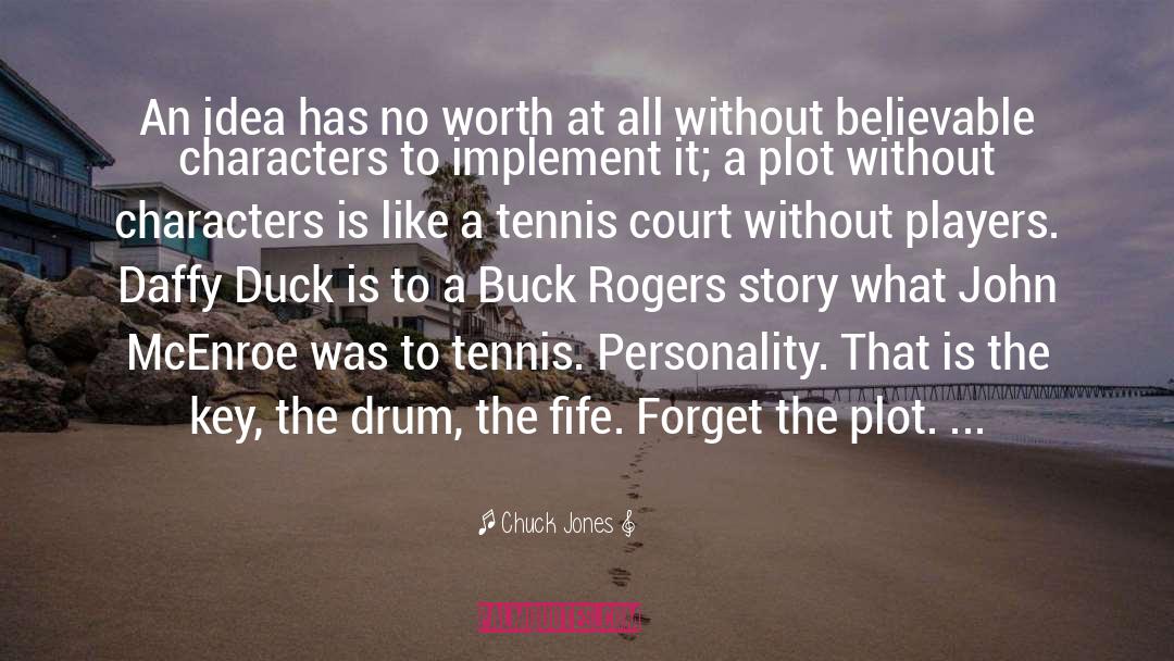 Kimmelmann Tennis quotes by Chuck Jones