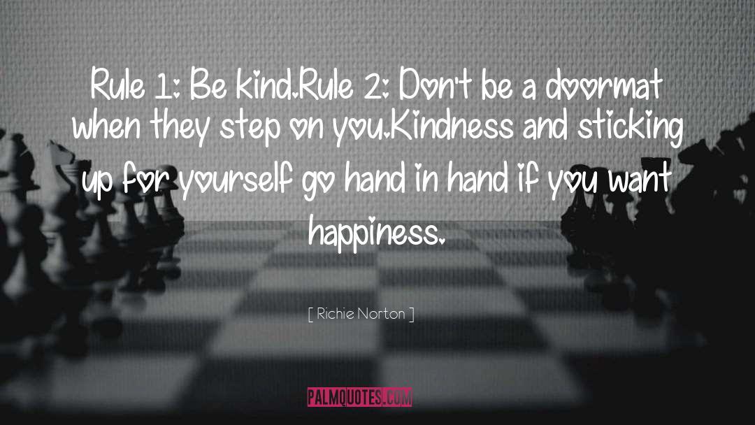 Kind Kindness quotes by Richie Norton