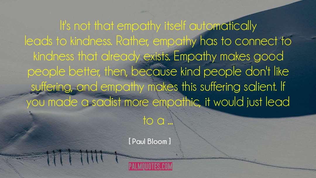 Kind People quotes by Paul Bloom