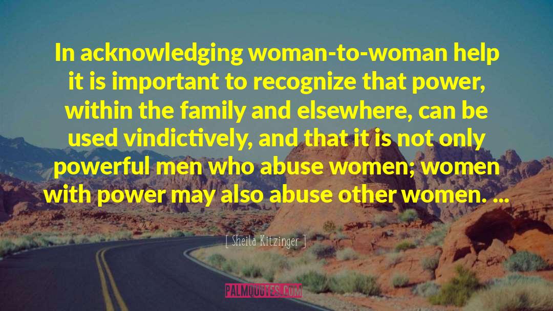 Kind Woman quotes by Sheila Kitzinger