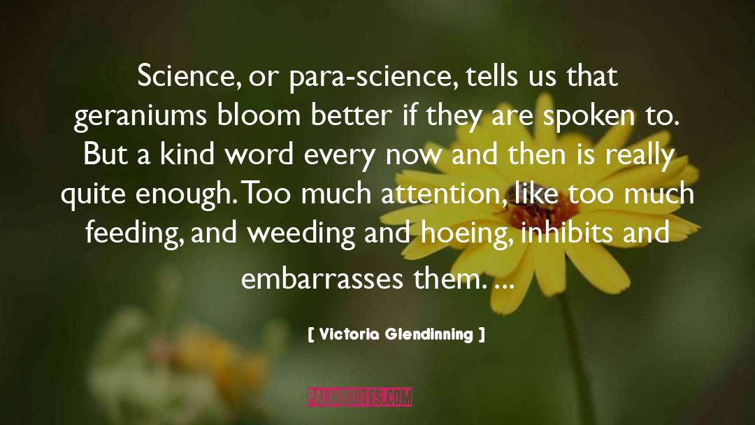 Kind Words quotes by Victoria Glendinning