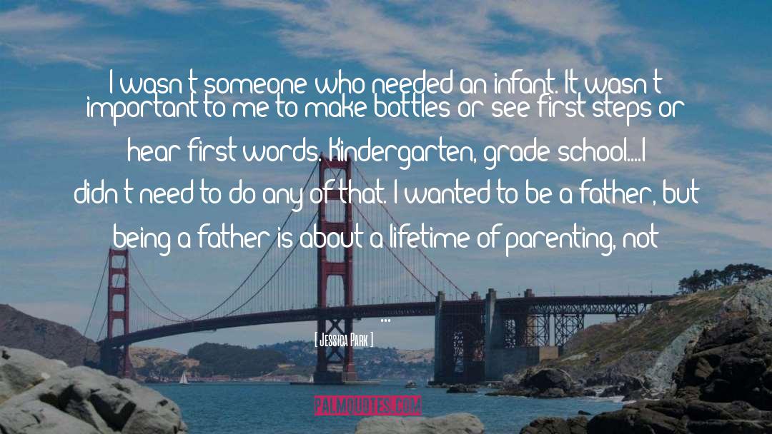 Kindergarten quotes by Jessica Park