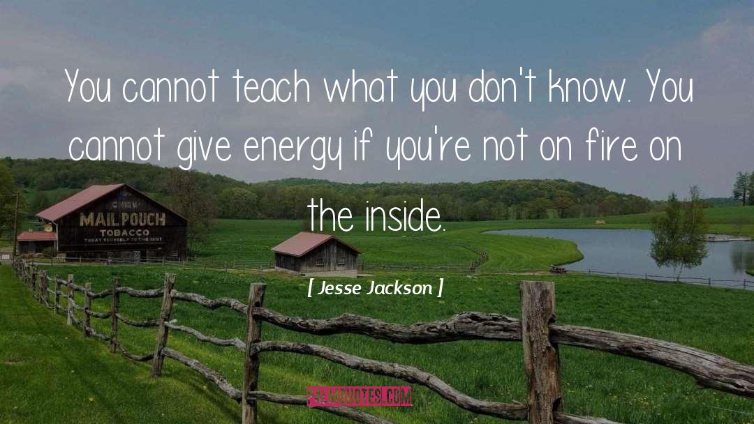 Kindergarten Teacher quotes by Jesse Jackson