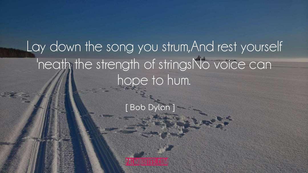 Kindertotenlieder Song quotes by Bob Dylan