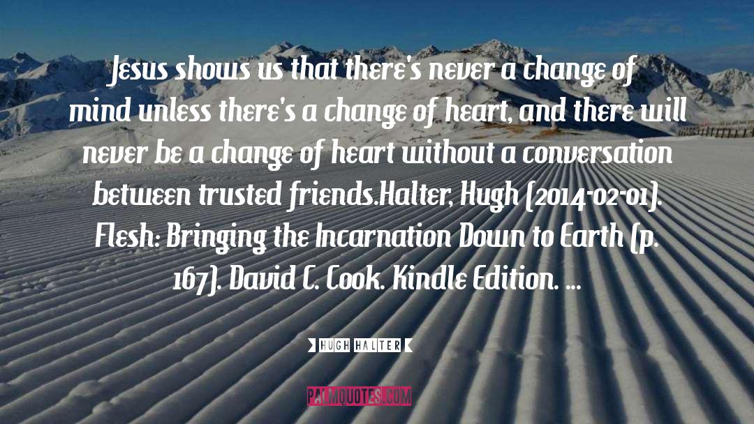 Kindle quotes by Hugh Halter