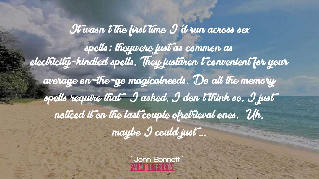 Kindled quotes by Jenn Bennett