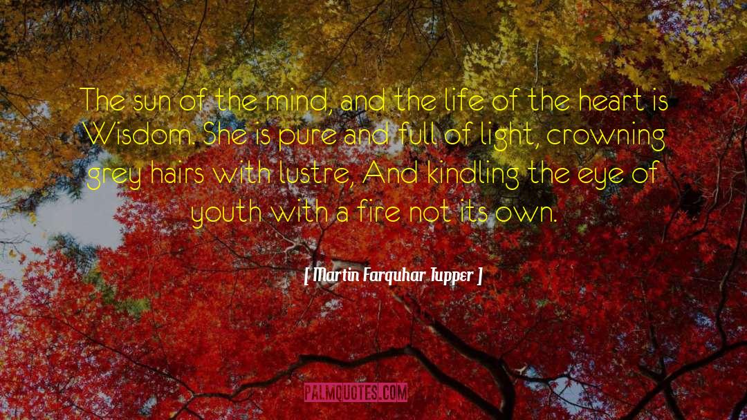 Kindling quotes by Martin Farquhar Tupper